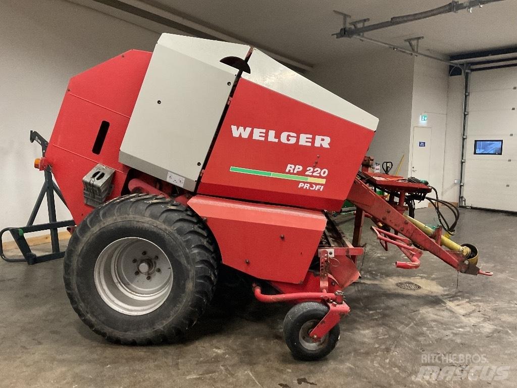 Welger RP220 PROFI 원형 곤포기