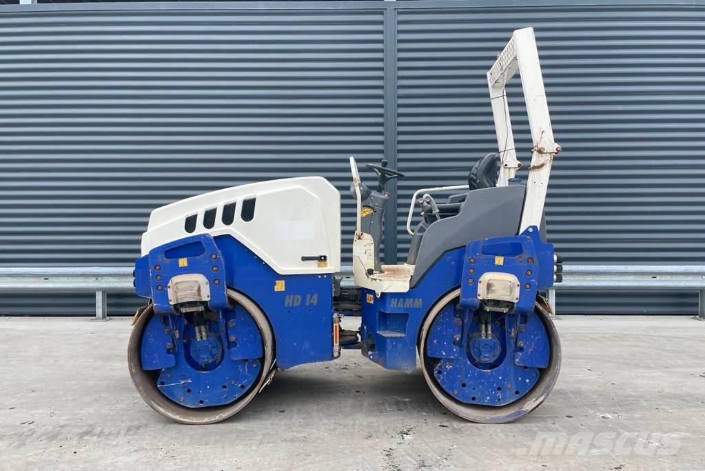 Hamm HD 14 VV 트윈 드럼 롤러
