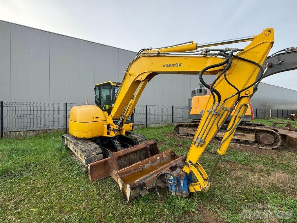 Komatsu PC 80 MR-3 중형굴삭기 7톤-28톤