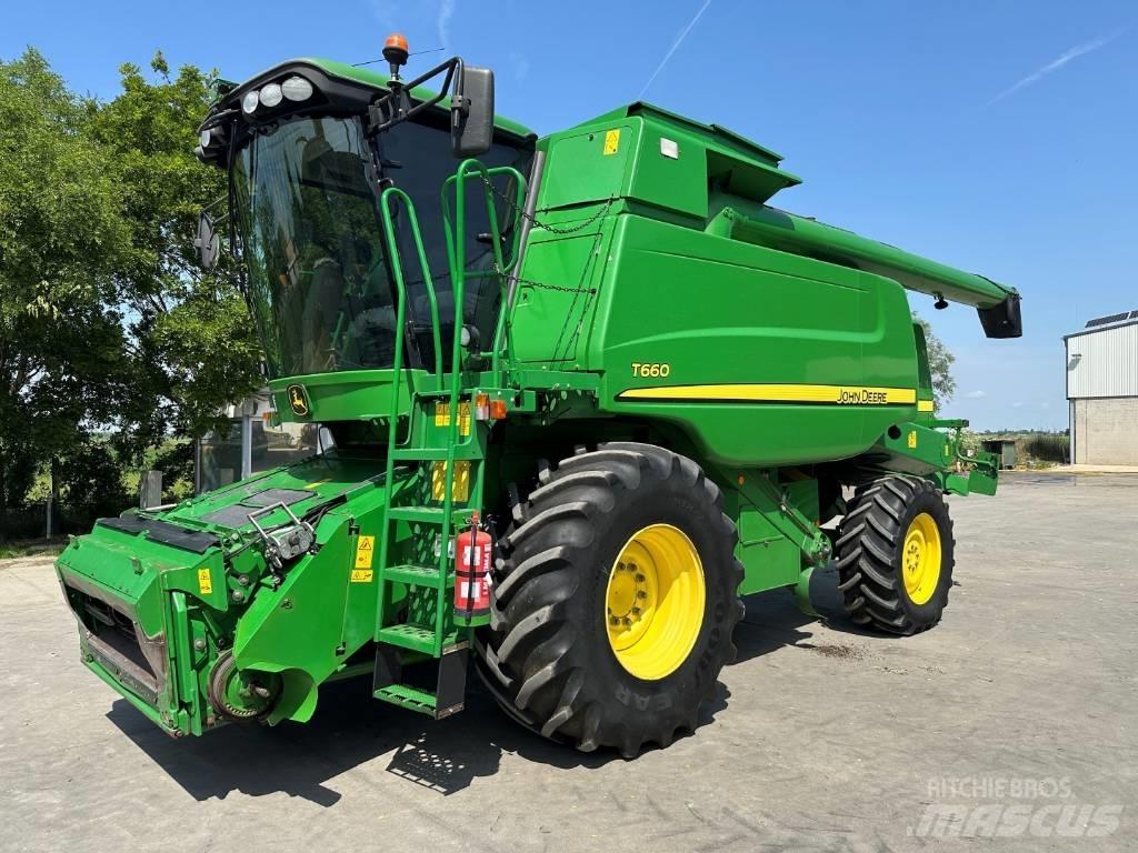 John Deere T 660 콤바인 수확기