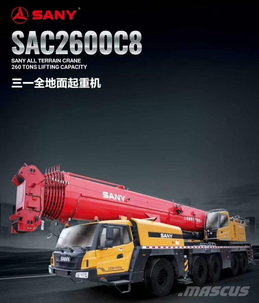Sany SAC2600C8 A/T 크레인