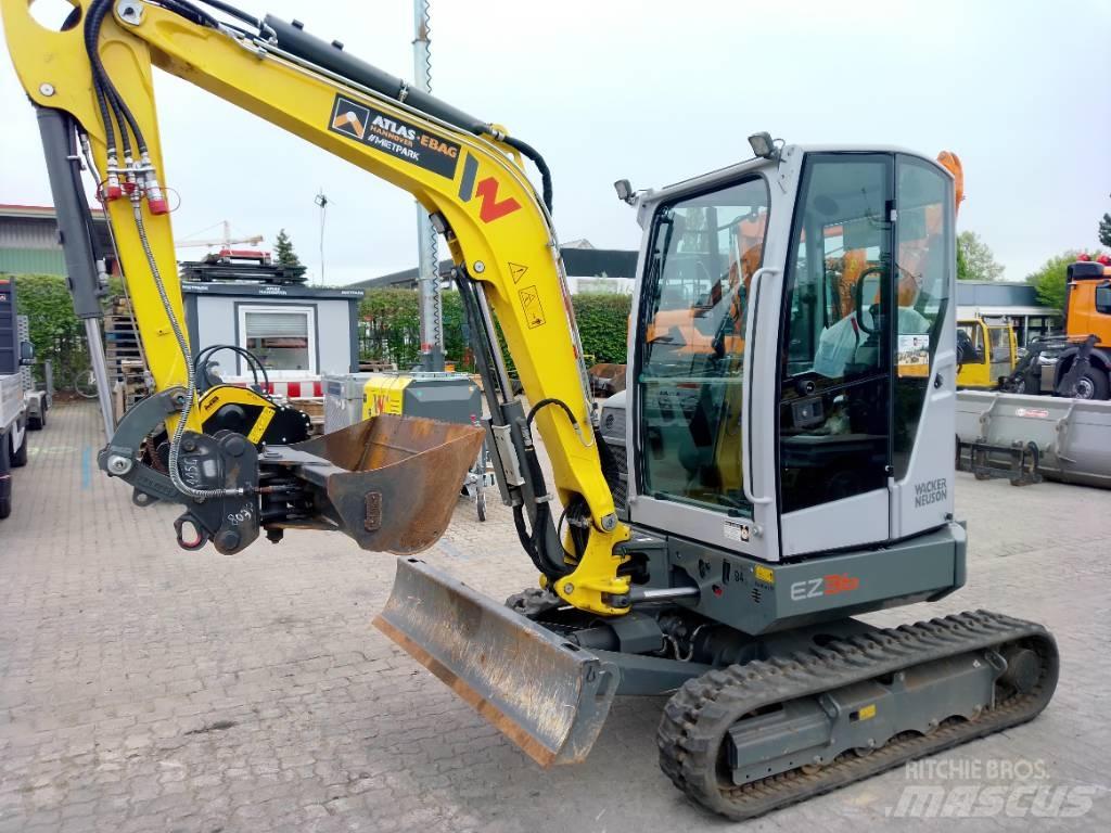 Wacker Neuson EZ36 소형 굴삭기 7톤 미만