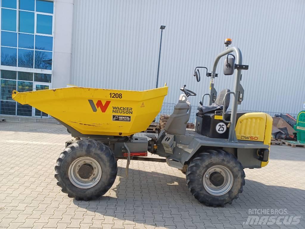 Wacker Neuson DW50 건설현장 덤프트럭