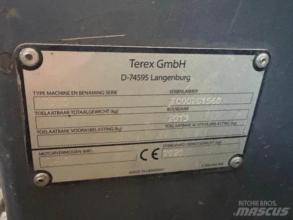 Terex TC20 소형 굴삭기 7톤 미만