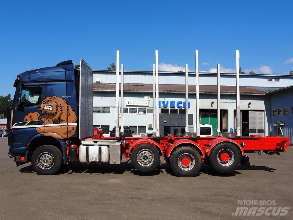 Sisu CK 16 M 목재 트럭