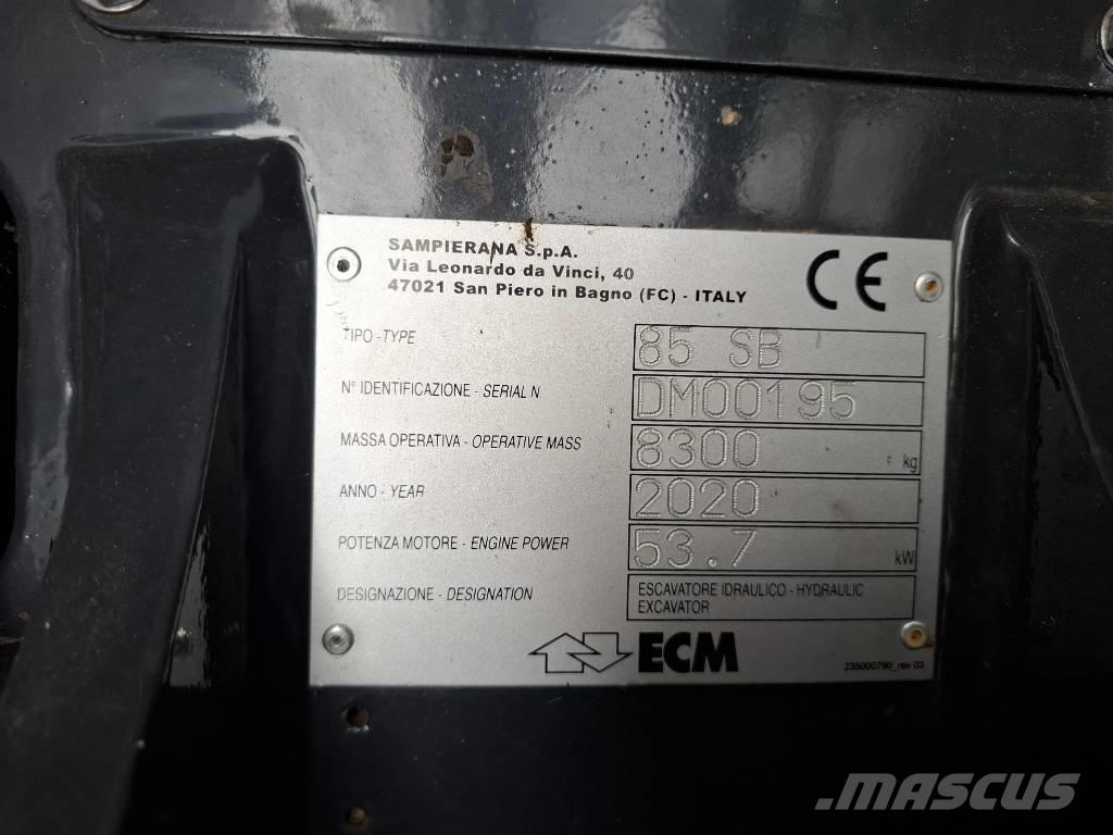 ECM 85 SB 중형굴삭기 7톤-28톤