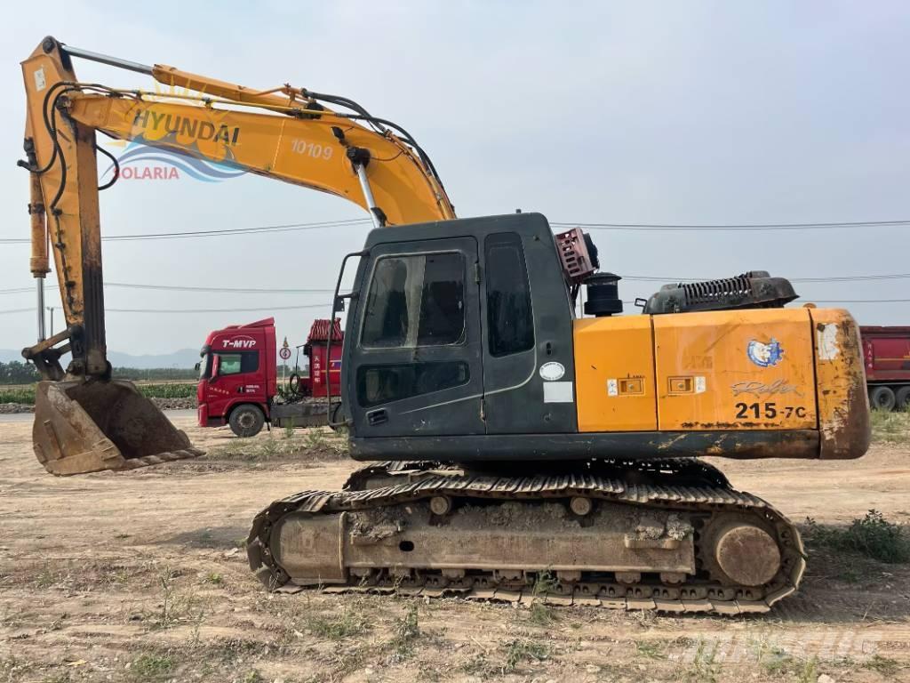 Hyundai Robex 215-7 대형 굴삭기 29톤 이상
