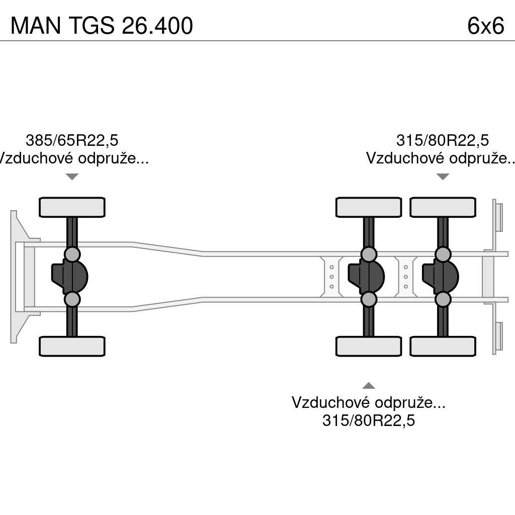 MAN TGS 26.400 덤프 트럭