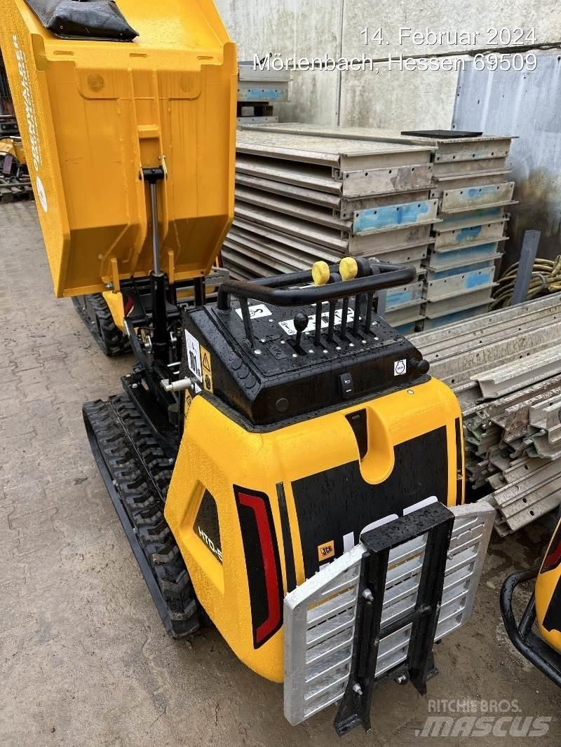 JCB HTD5 mit Tritt 건설현장 덤프트럭