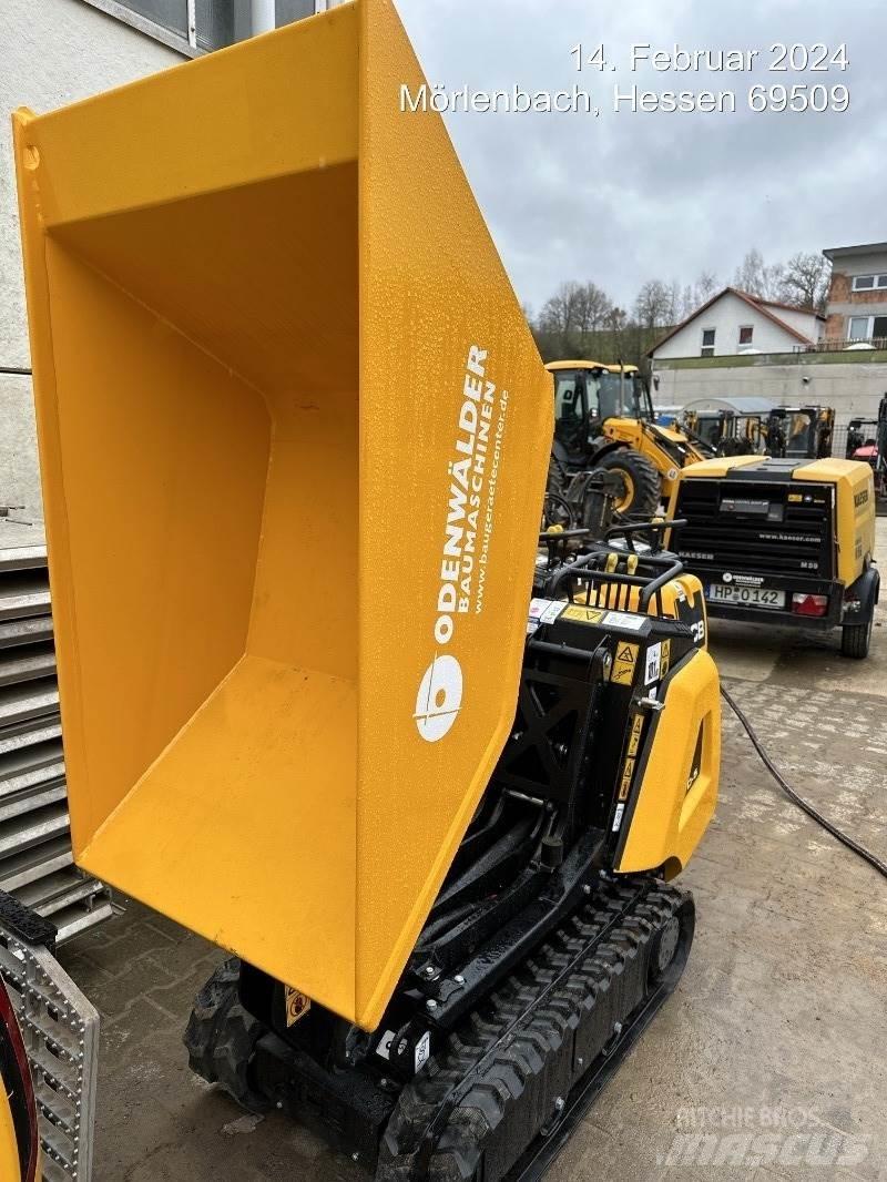 JCB HTD5 mit Tritt 건설현장 덤프트럭