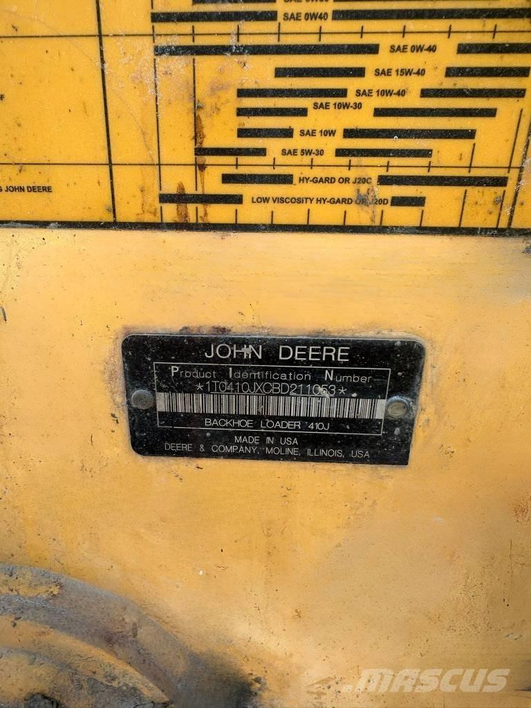 John Deere 410 J 백호로더