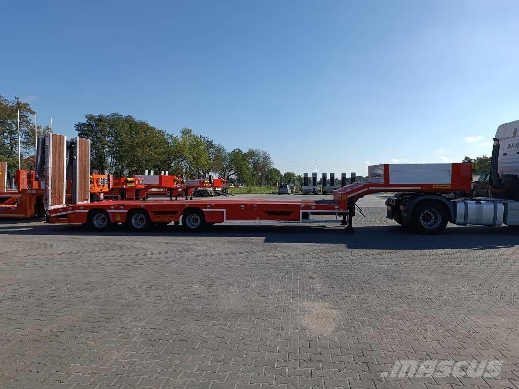  Scorpion 3 osie SAF 로우 로더-세미 트레일러