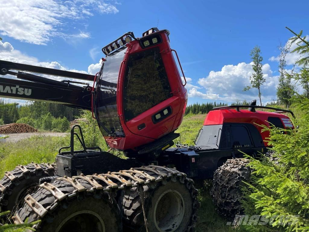 Komatsu 931 XC 원목 하베스터