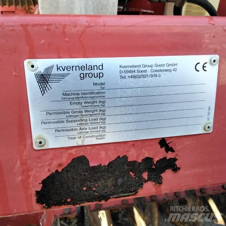 Kverneland MSC 400 드릴