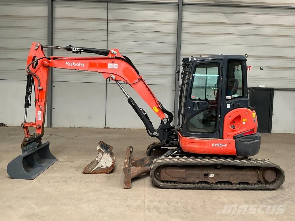 Kubota U 55-4 소형 굴삭기 7톤 미만