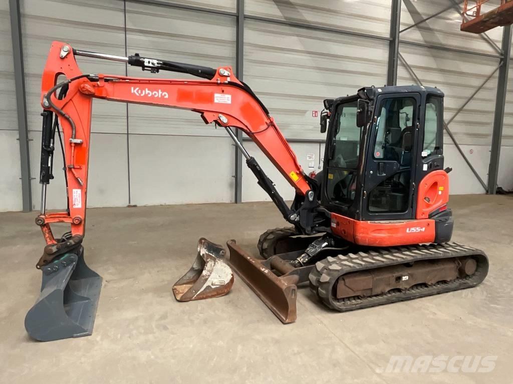 Kubota U 55-4 소형 굴삭기 7톤 미만