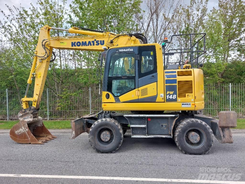 Komatsu PW148-11  휠 굴삭기