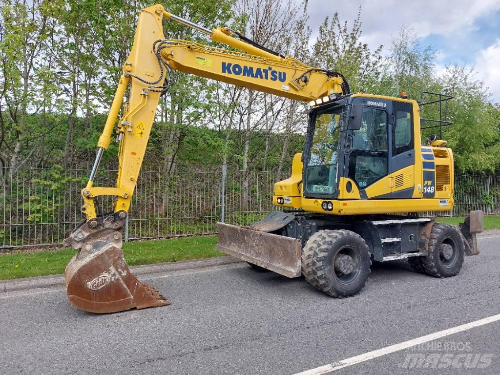 Komatsu PW148-11  휠 굴삭기