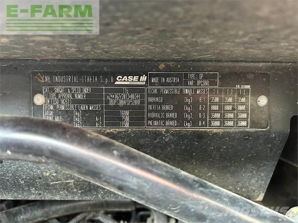 Case IH optum 300 트랙터