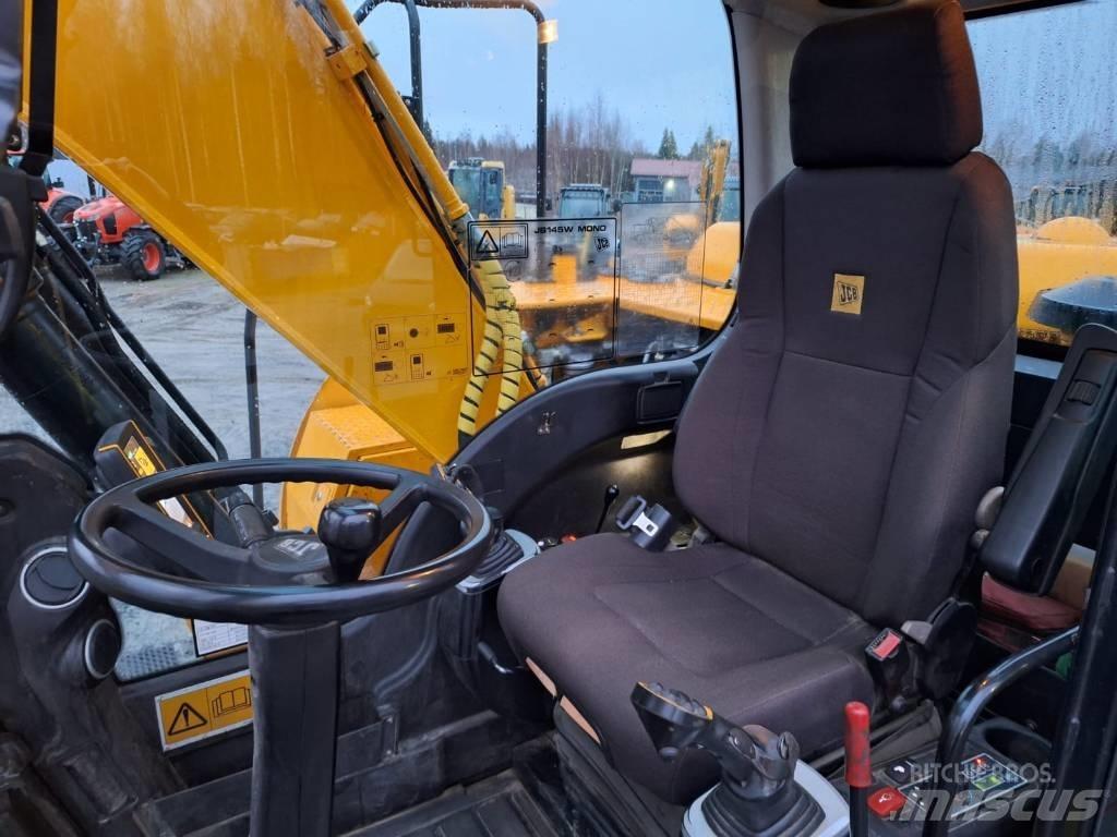JCB JS 145 W  휠 굴삭기