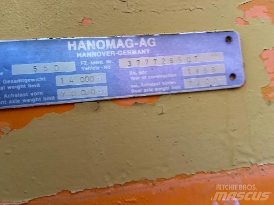 Hanomag 55 D  휠로우더