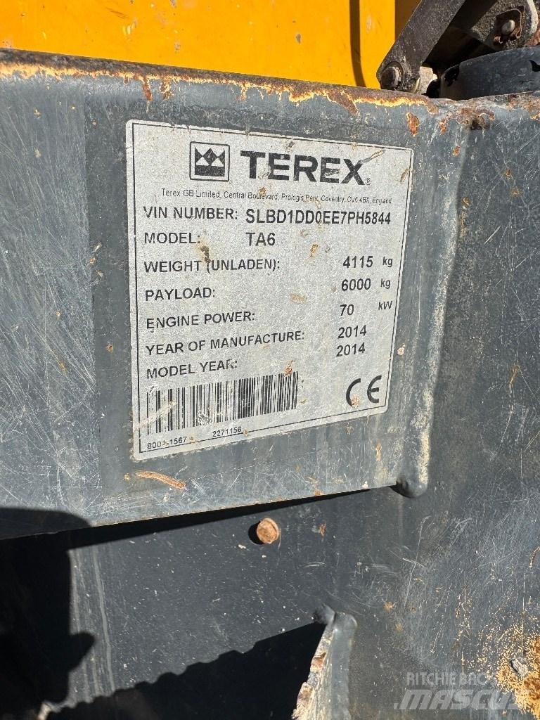 Terex TA 6 건설현장 덤프트럭