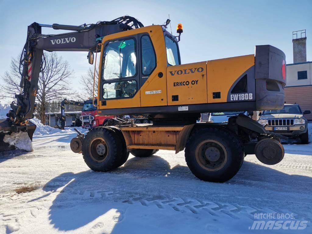 Volvo EW 180 B  휠 굴삭기