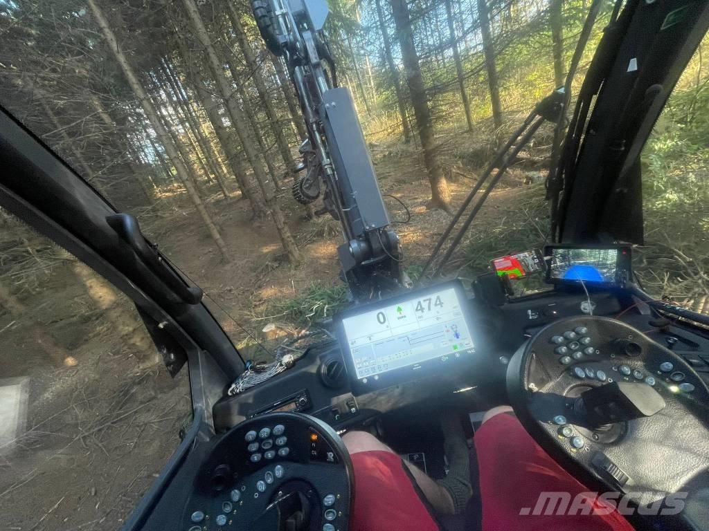 Rottne H8D 원목 하베스터