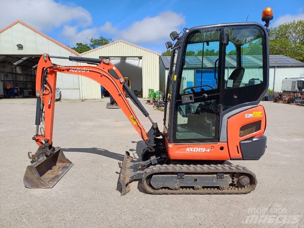Kubota KX 019-4 소형 굴삭기 7톤 미만