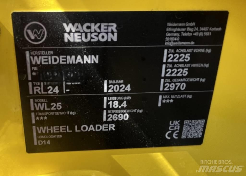 Wacker Neuson WL 25  휠로우더