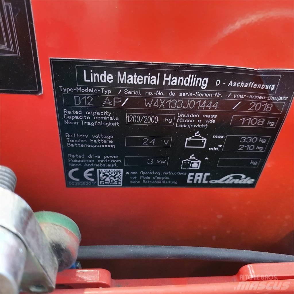 Linde D12AP 포크리프트