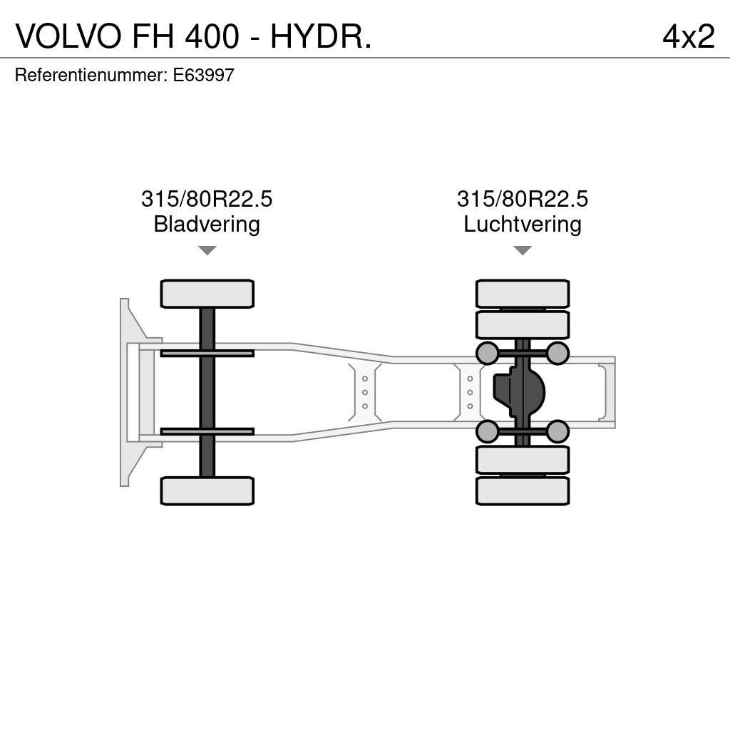 Volvo FH 400 - HYDR. 트랙터 유닛