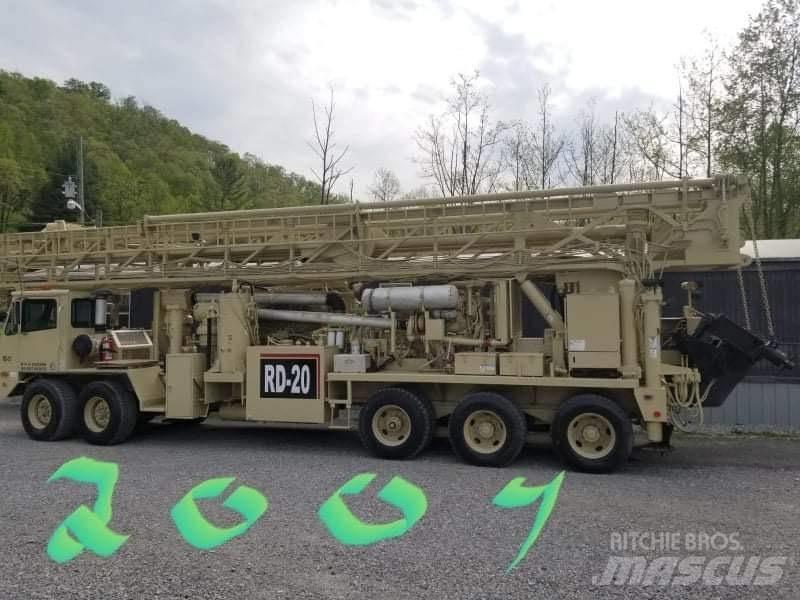 Atlas Copco RD20 III 이동식 드릴 리그 트럭