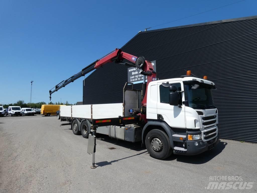 Scania P 450 크레인 트럭
