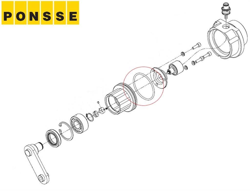 Ponsse 0014193 유압식 기계
