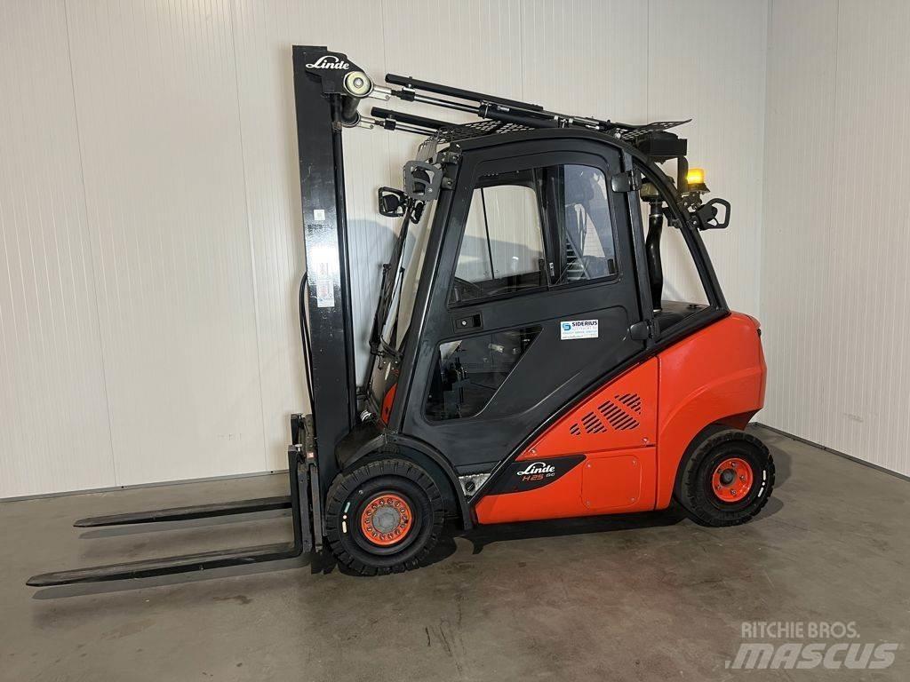 Linde H25D-02 디젤 지게차