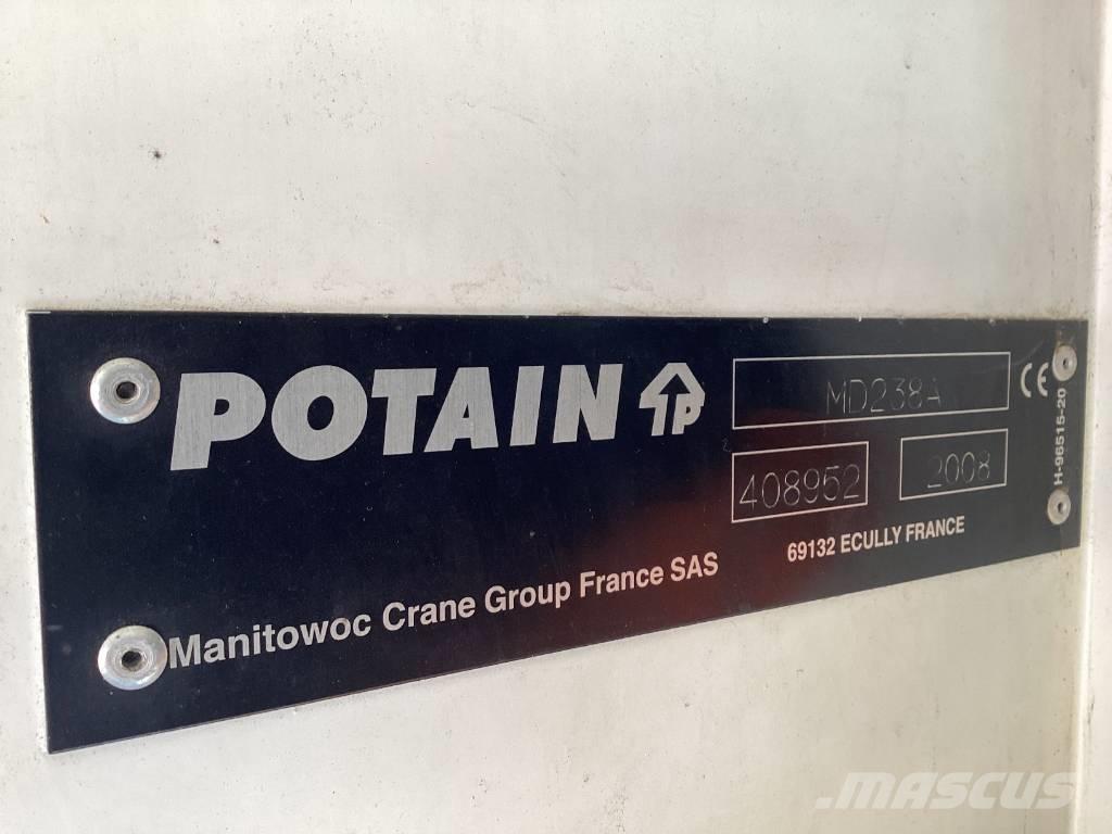 Potain MD238A 타워 크레인