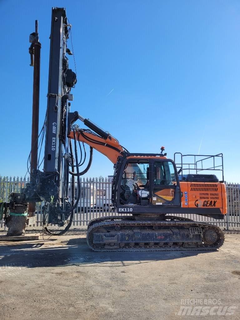  Geax EK110 말뚝설치기