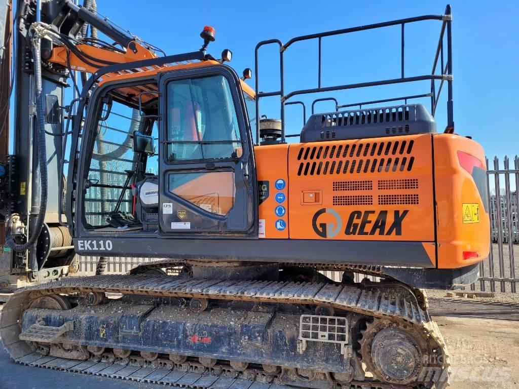  Geax EK110 말뚝설치기