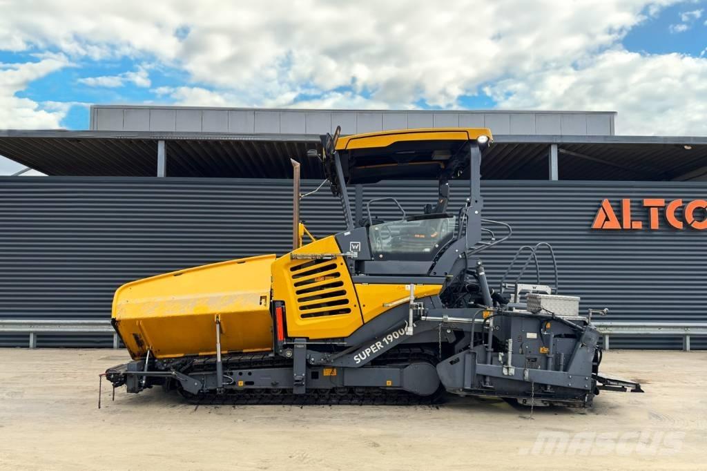 Vögele SUPER 1900-3I 아스팔트 포장장비