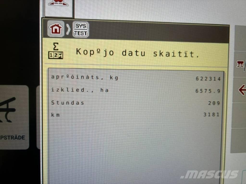 Rauch Axis 50.2  EMC 미네랄 살포기