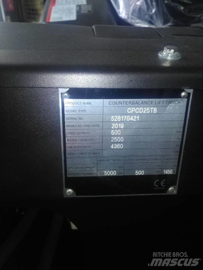  MB CPCD25T8-S4S 디젤 지게차