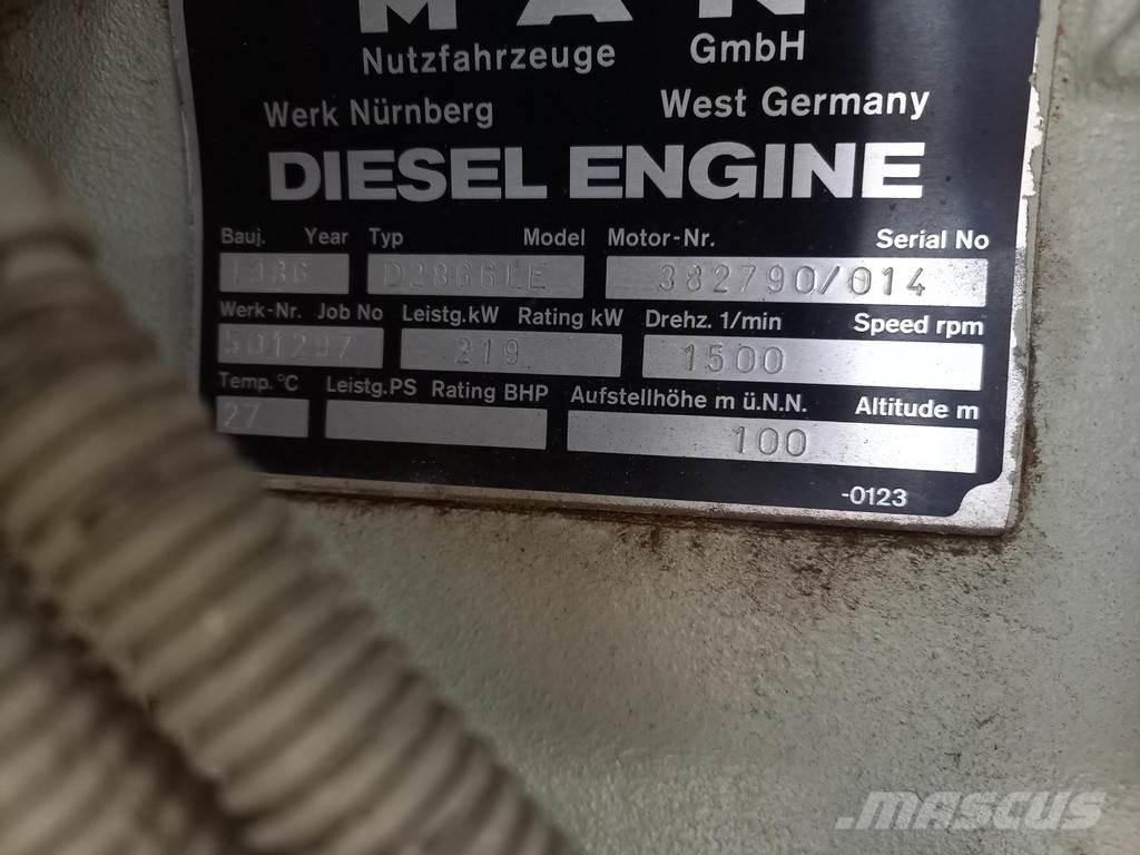 MAN D2866 LE USED 엔진