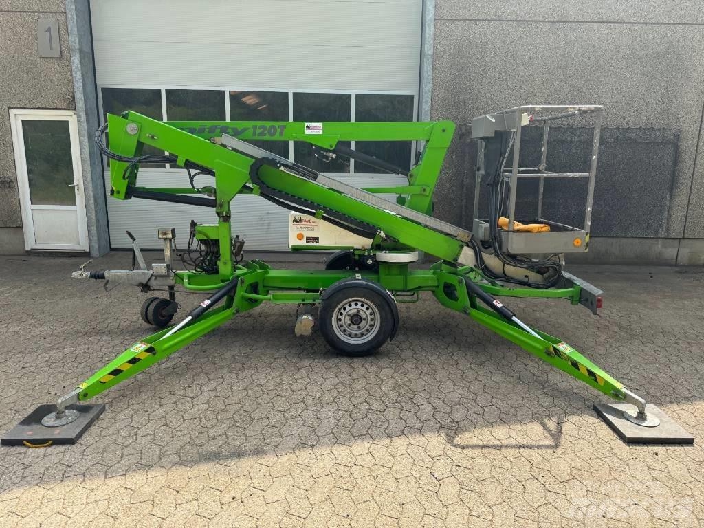 Niftylift 120 T 트레일러 탑재 고소작업대