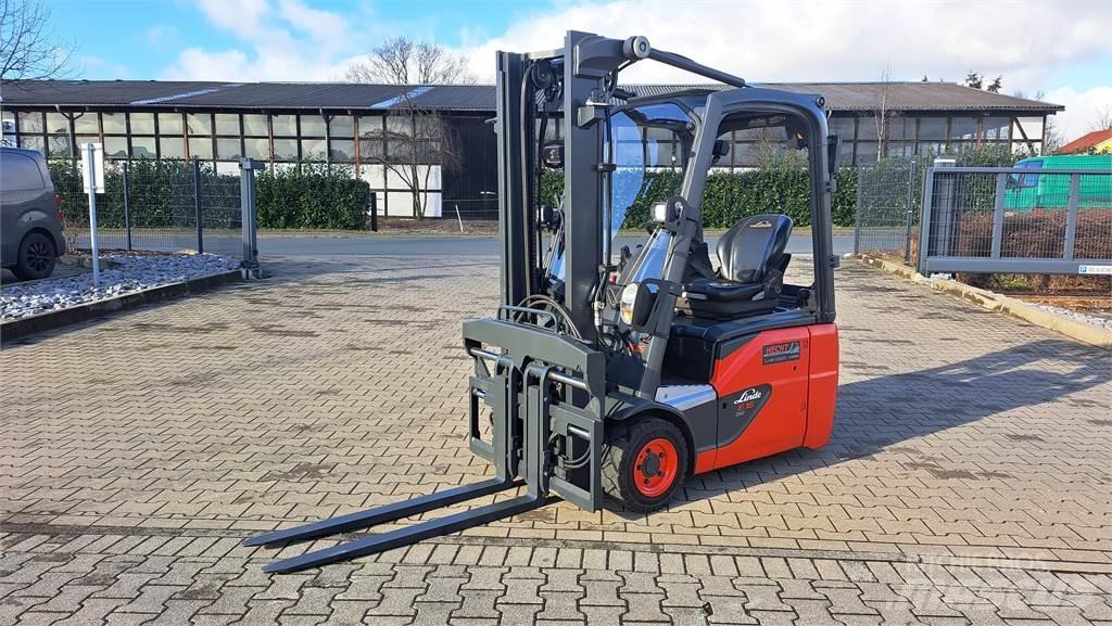 Linde E16C 전동 지게차