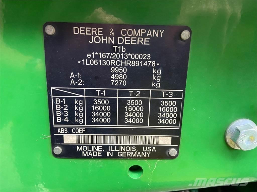 John Deere 6130R 트랙터