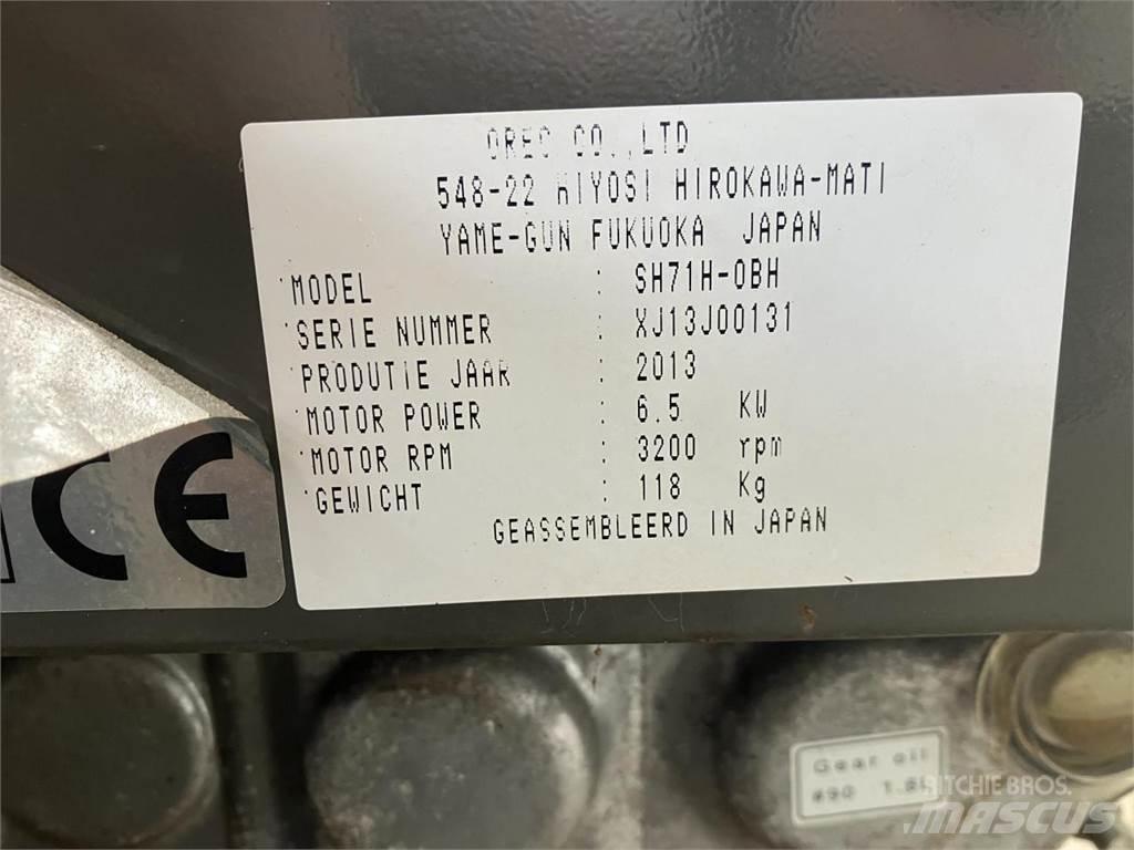 Herkules SH 71H 밀면서 전진하는 잔디깎기