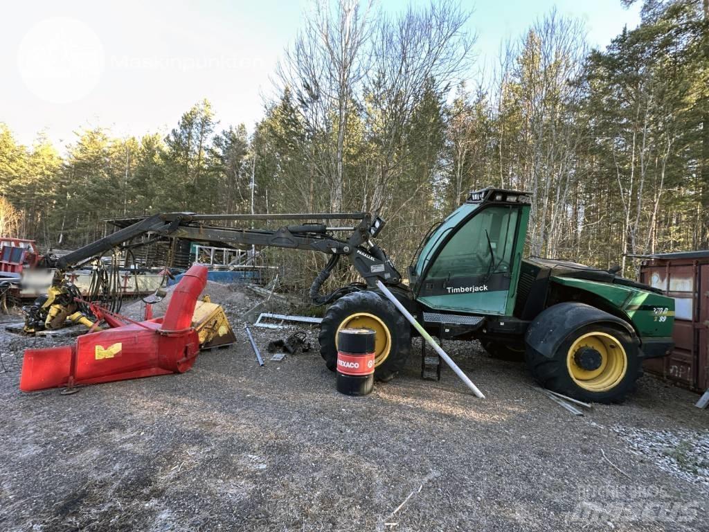 Timberjack 870 B 원목 하베스터