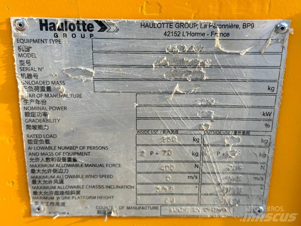 Haulotte OPTIMUM 8 가위형 리프트