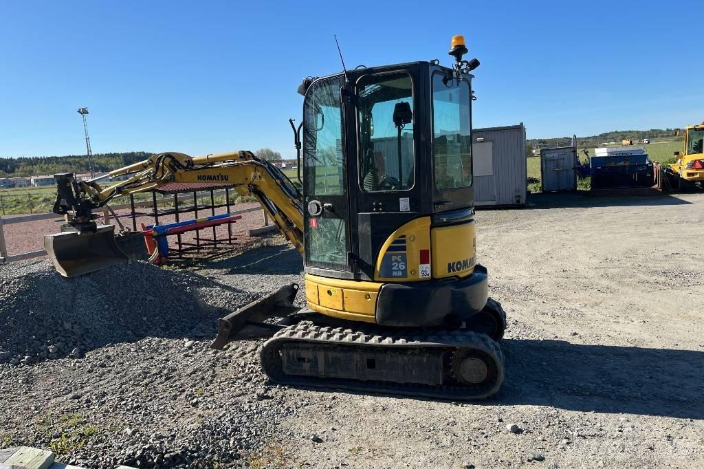 Komatsu PC 26 MR-3 소형 굴삭기 7톤 미만